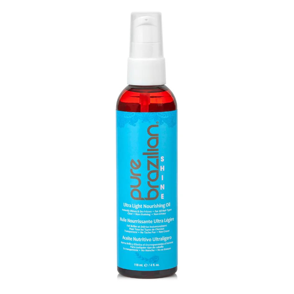 PURE BRAZILIAN SHINE ULTRA LIGHT NOURISHING OIL 118ML