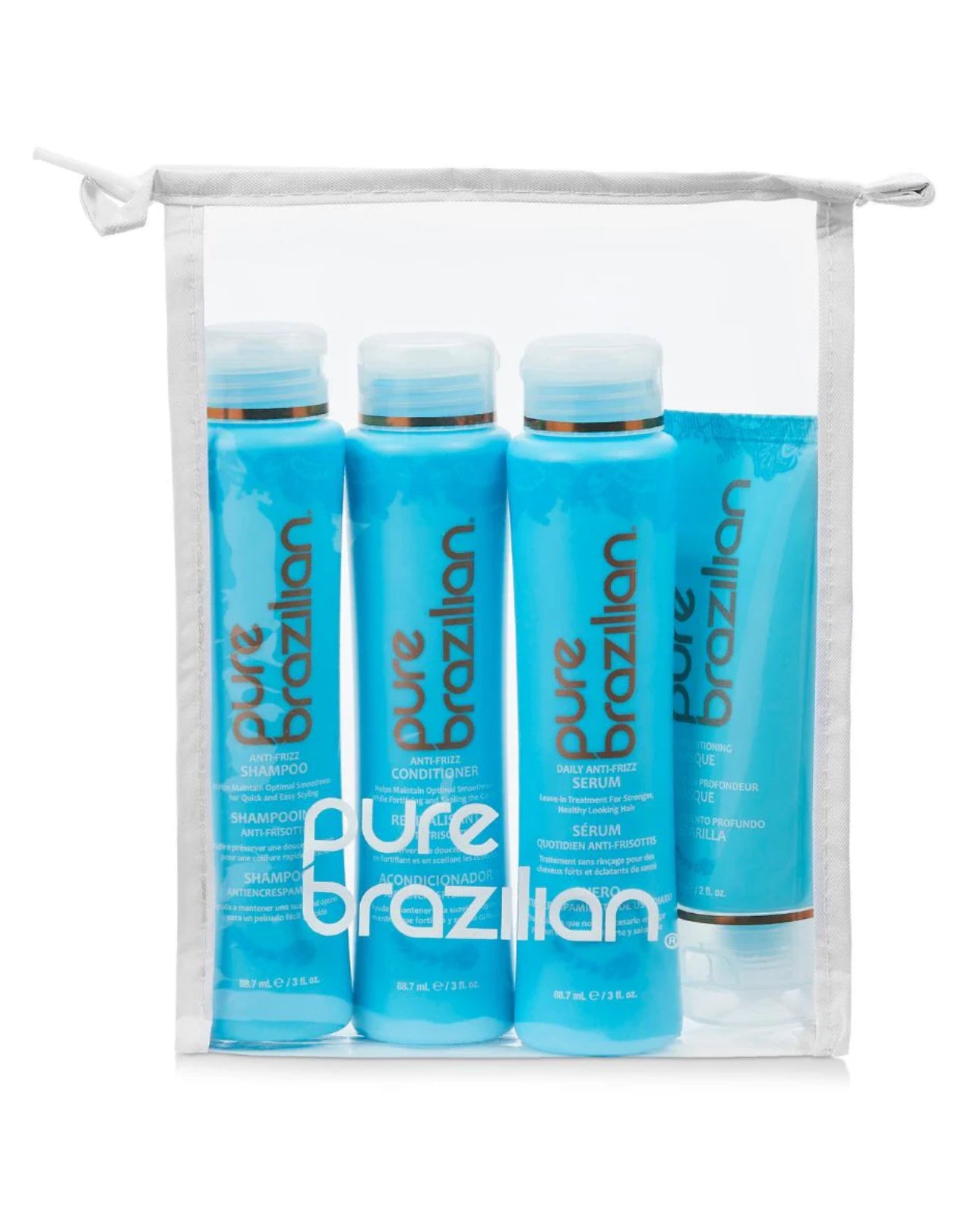 PURE BRAZILIAN
ESSENTIAL HOME CARE
TRAVEL KIT